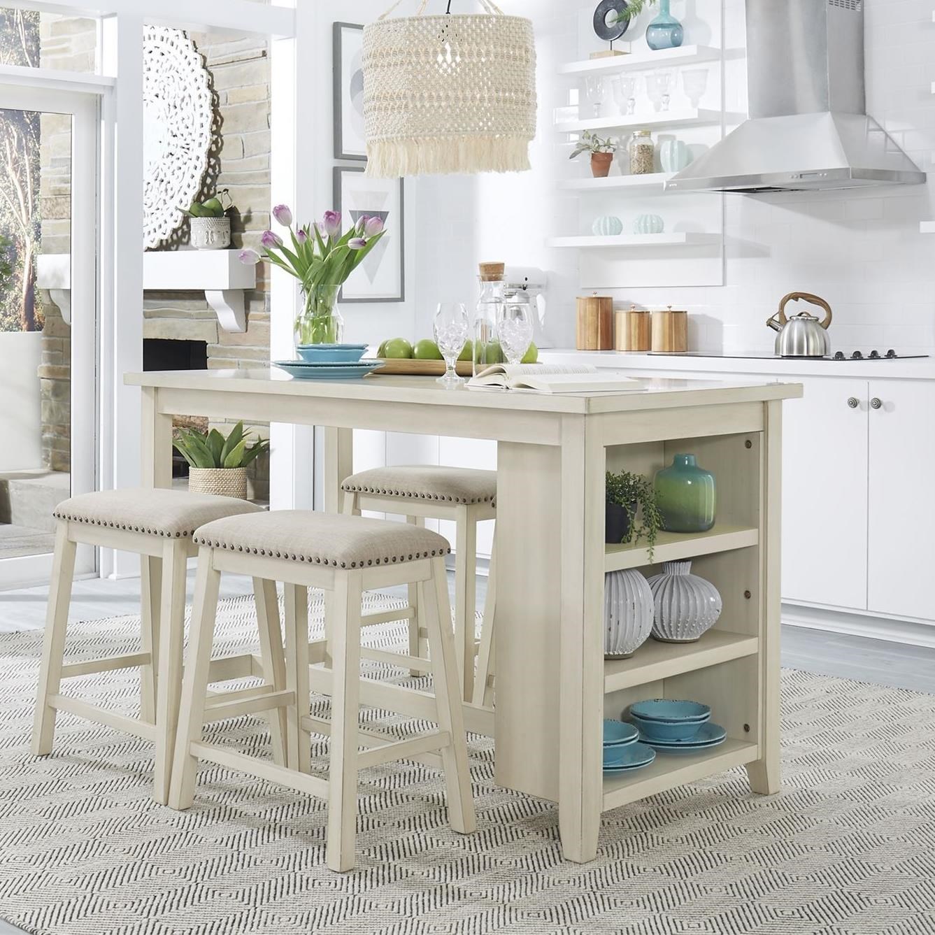 Liberty Furniture Brook Creek 942W-CD-5CTS Transitional 5-Piece